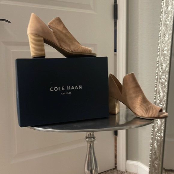 Cole Haan Shiloh open toe boot size 7.5 - Picture 7 of 8